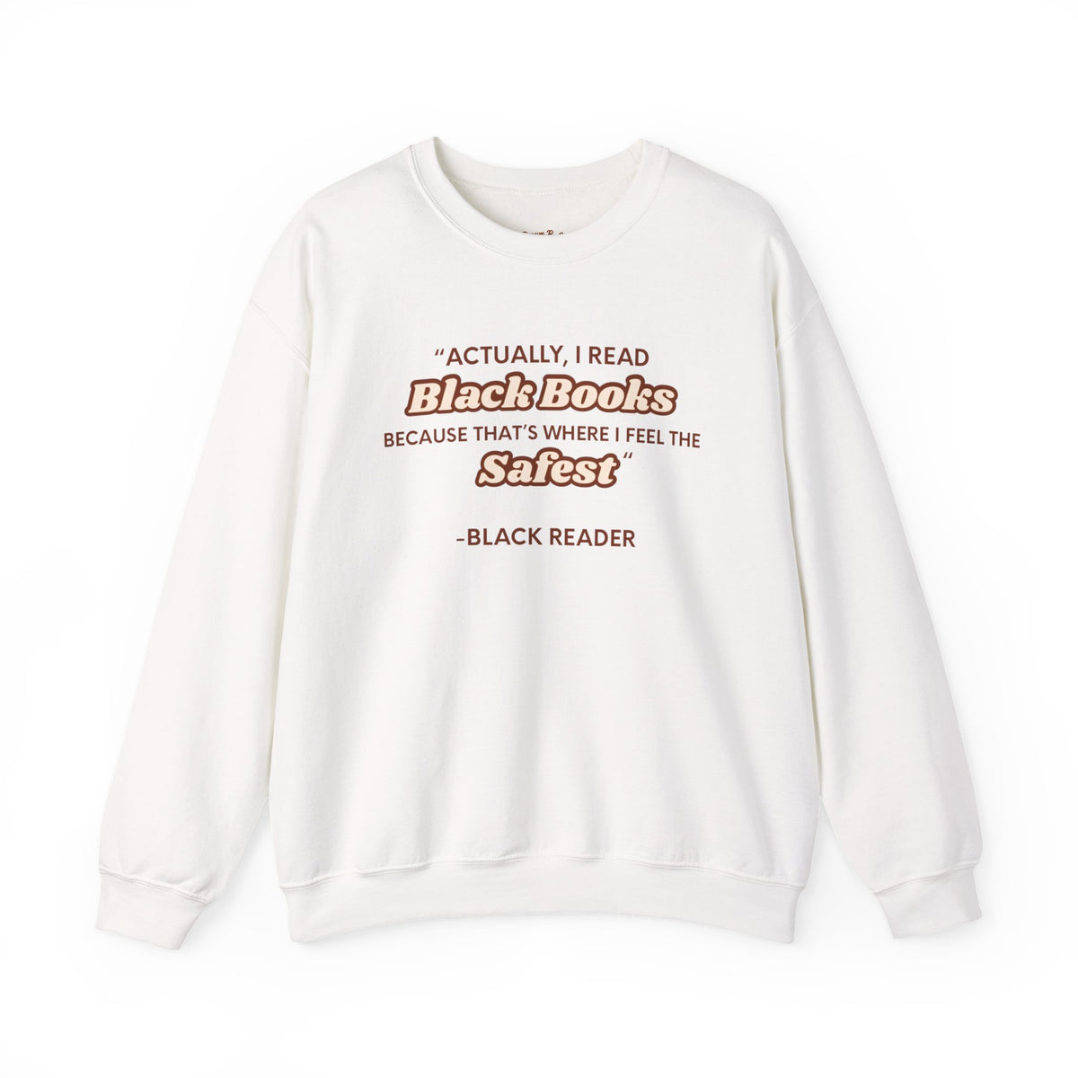 Actually, I Read Crewneck
