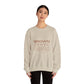 Brown Book Nerd™ Crewneck Sweatshirt