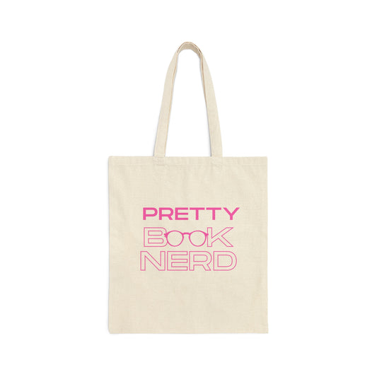 Pretty Book Nerd Tote Bag