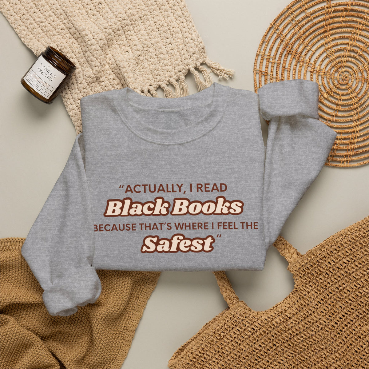 Actually, I Read Crewneck