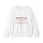 Brown Book Nerd™ Crewneck Sweatshirt