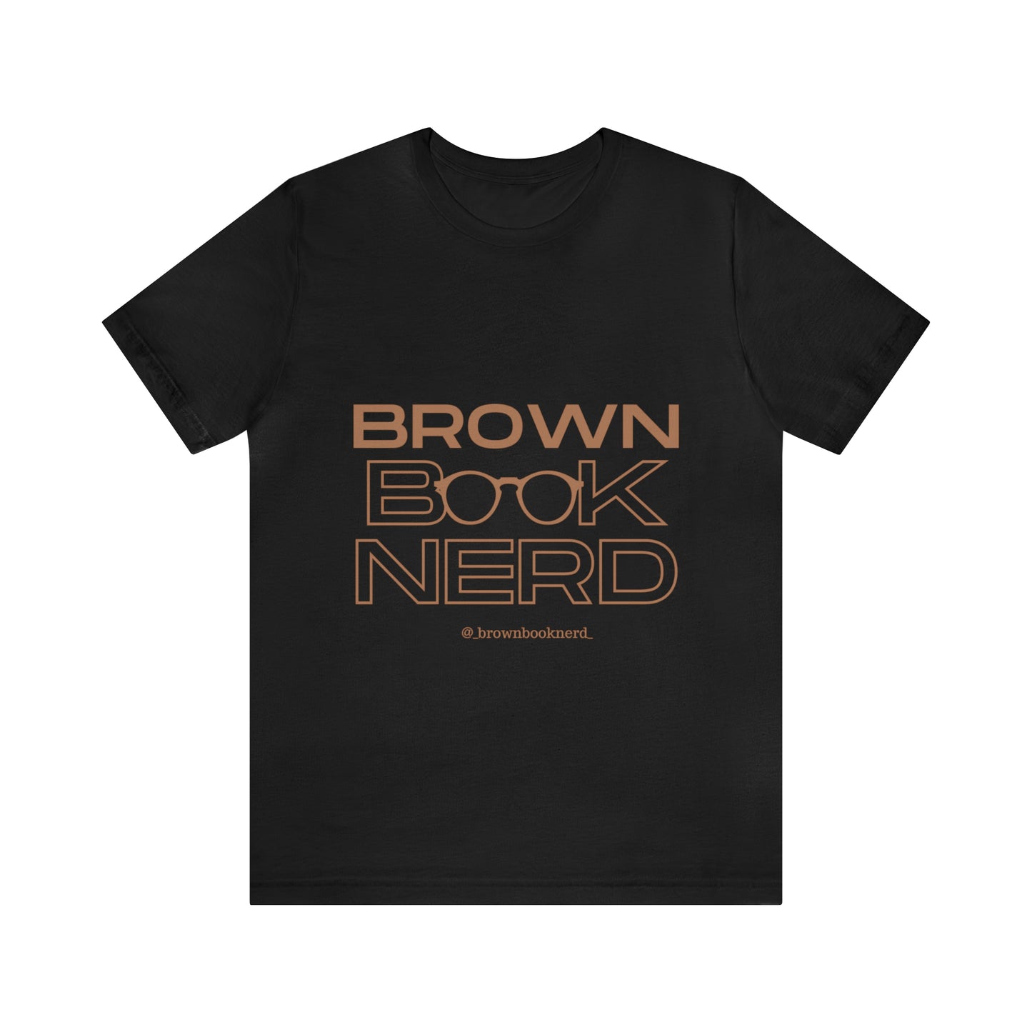 Brown Book Nerd Tee