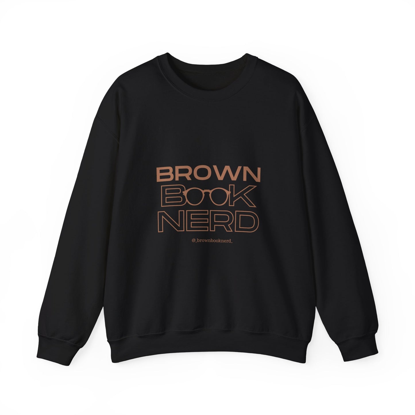 Brown Book Nerd™ Crewneck Sweatshirt