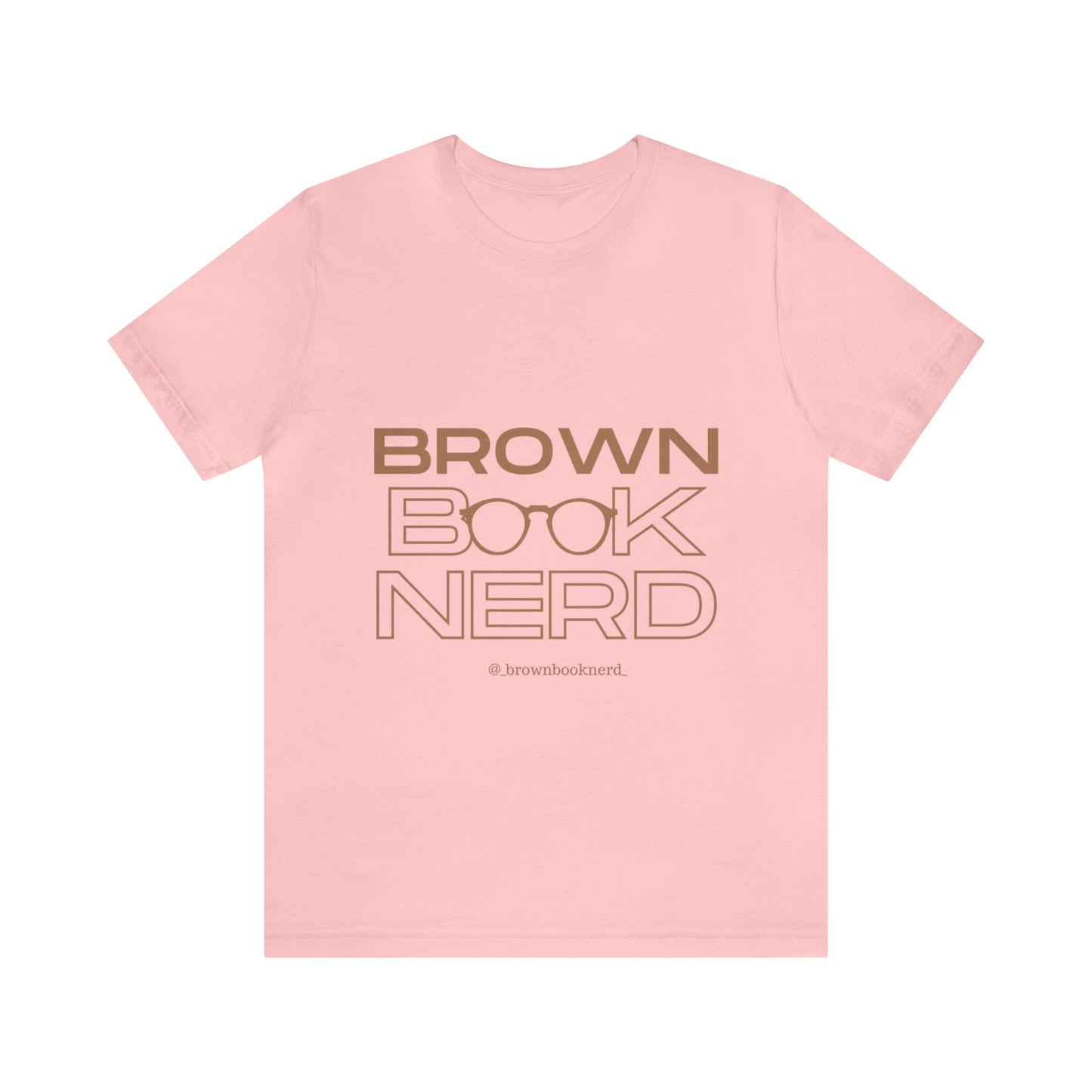 Brown Book Nerd Tee