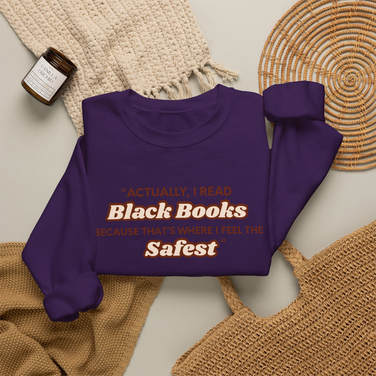 Actually, I Read Crewneck