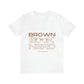 Brown Book Nerd Tee