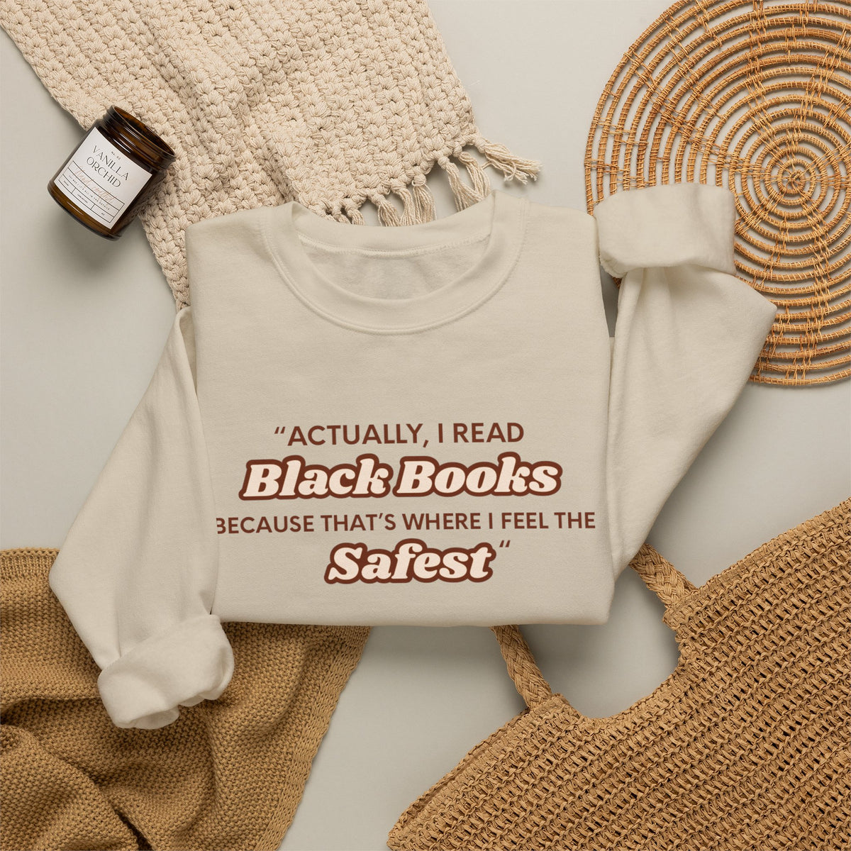 Actually, I Read Crewneck