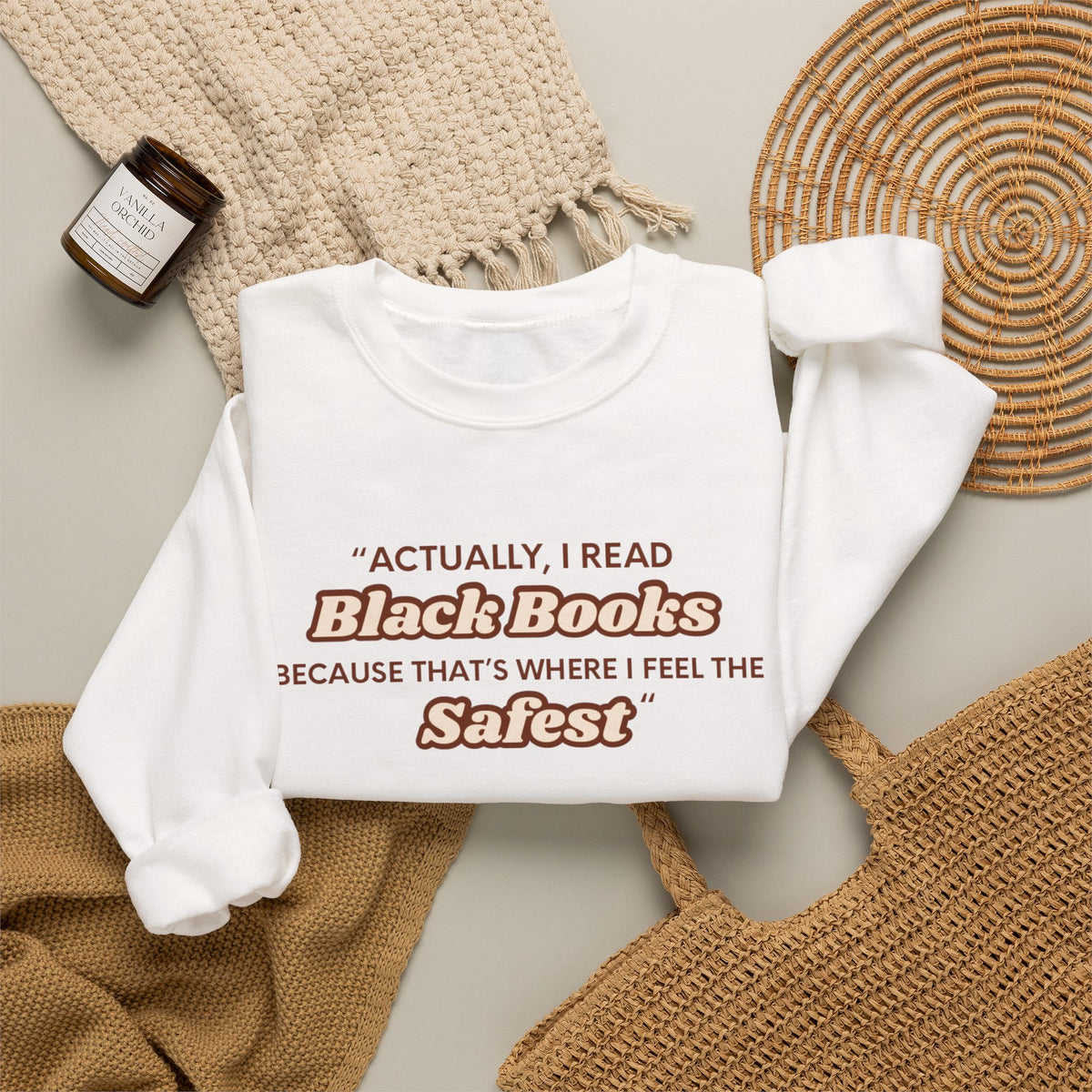 Actually, I Read Crewneck