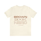 Brown Book Nerd Tee