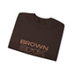 Brown Book Nerd™ Crewneck Sweatshirt