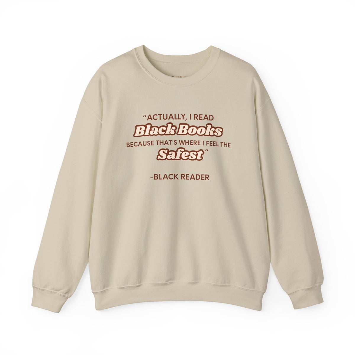 Actually, I Read Crewneck